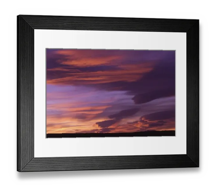 Framed Print : MOROCCO, South of the High Atlas, AIT BENHADDOU: Desert Sunset