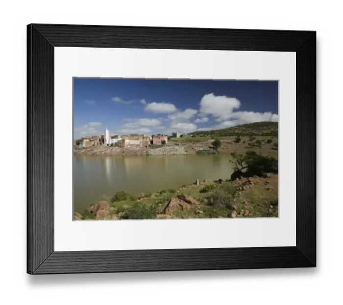Framed Print : MOROCCO, Anti Atlas, TATA Village: Town View Framed Print : MOROCCO, Anti Atlas, TATA Village: Town View