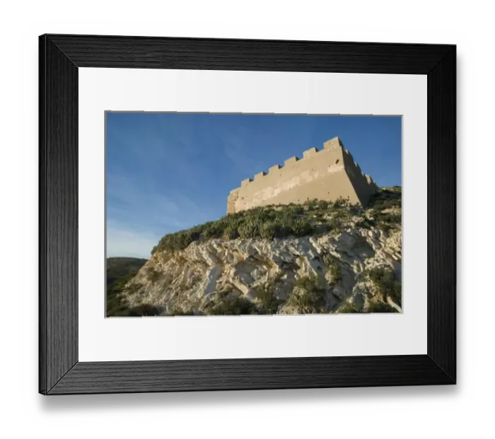 Framed Print : MOROCCO, Atlantic Coast, AGADIR: Small fortress on the way to the Mountainside Ancient Framed Print : MOROCCO, Atlantic Coast, AGADIR: Small fortress on the way to the Mountainside Ancient