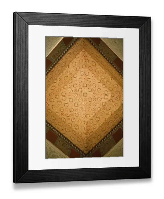 Framed Print : National Museum of Ceramics-Ceiling Detail Framed Print : National Museum of Ceramics-Ceiling Detail