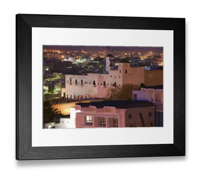 Framed Print : MOROCCO, Atlantic Coast, SAFI: National Ceramic Museum / Evening Framed Print : MOROCCO, Atlantic Coast, SAFI: National Ceramic Museum / Evening