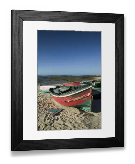 Framed Print : MOROCCO, Atlantic Coast, EL, JADIDA (Area): Fishing Boats MOULAY, ABDALLAH Village Framed Print : MOROCCO, Atlantic Coast, EL, JADIDA (Area): Fishing Boats MOULAY, ABDALLAH Village