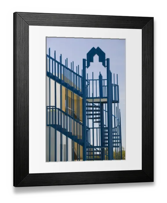 Framed Print : MOROCCO, Atlantic Coast, AGADIR: Staircase, Ibis Hotel, Agadir Framed Print : MOROCCO, Atlantic Coast, AGADIR: Staircase, Ibis Hotel, Agadir