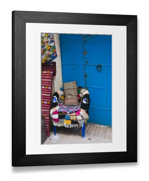 Framed Print : MOROCCO, Atlantic Coast, ESSAOUIRA: Moroccan Souvenirs