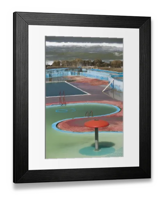 Framed Print : MOROCCO, Atlantic Coast, CASABLANCA (AIN DIAB): Along AIN DIAB Beach / Beachfront Framed Print : MOROCCO, Atlantic Coast, CASABLANCA (AIN DIAB): Along AIN DIAB Beach / Beachfront