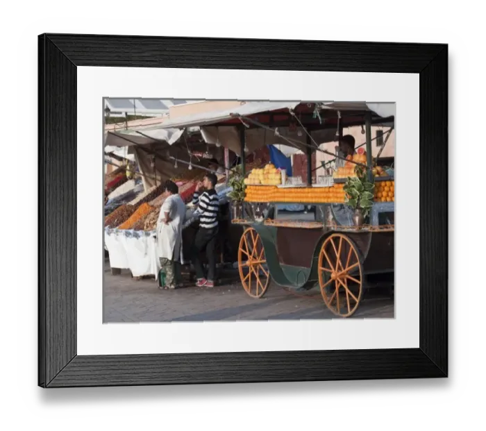 Framed Print : Jemaa el-Fna market, Marrakech, Morocco Framed Print : Jemaa el-Fna market, Marrakech, Morocco