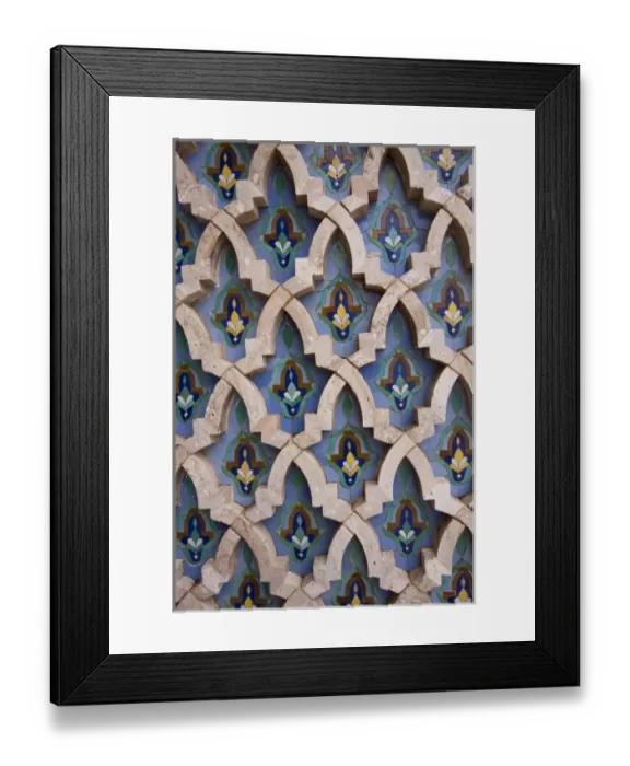 Framed Print : Al-Hassan II mosque, Casablanca, Morocco Framed Print : Al-Hassan II mosque, Casablanca, Morocco
