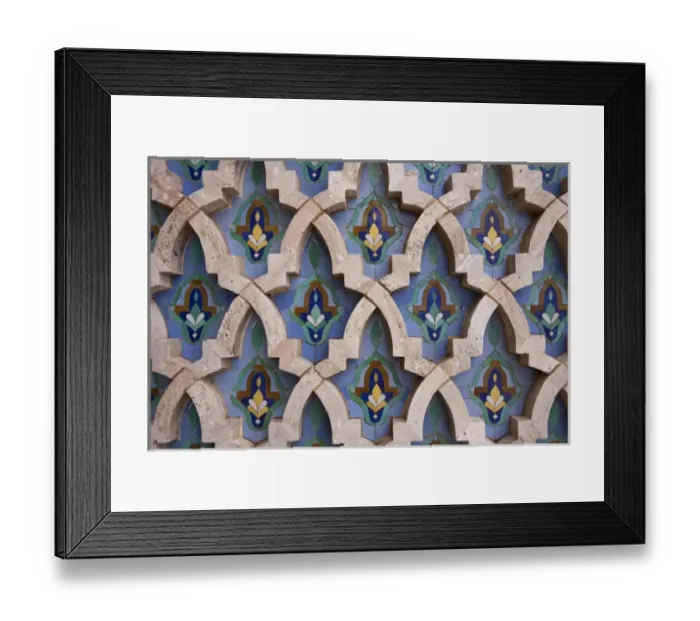 Framed Print : Al-Hassan II mosque, Casablanca, Morocco Framed Print : Al-Hassan II mosque, Casablanca, Morocco