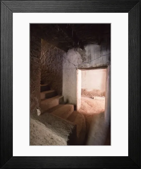 Framed Print : Kasbah interior, Ouarzazate, Morocco Framed Print : Kasbah interior, Ouarzazate, Morocco