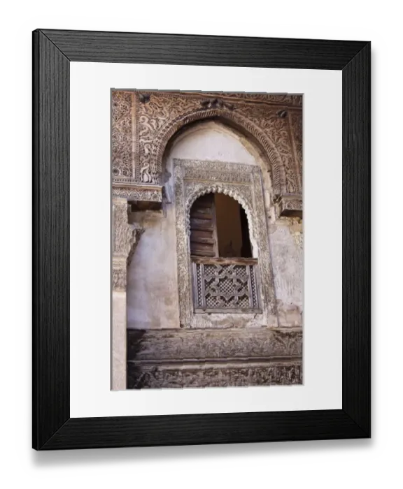 Framed Print : Window and arch, Fes medina, Morocco Framed Print : Window and arch, Fes medina, Morocco