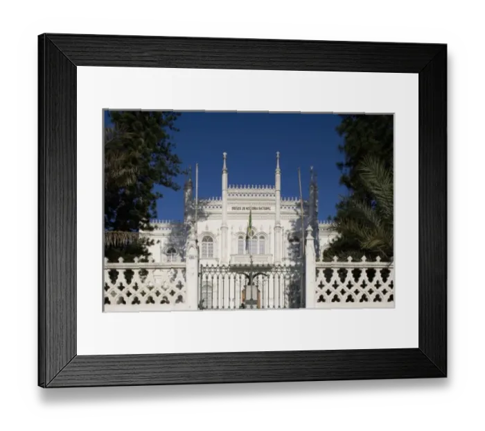 Framed Print : Mozambique, Maputo. Architectural view of Natural History Museum Framed Print : Mozambique, Maputo. Architectural view of Natural History Museum