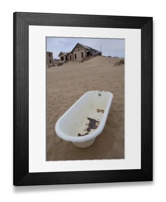Framed Print : Africa, Namibia, Luderitz. Kolmanskop, former diamond mining town abandoned in 1940 Framed Print : Africa, Namibia, Luderitz. Kolmanskop, former diamond mining town abandoned in 1940