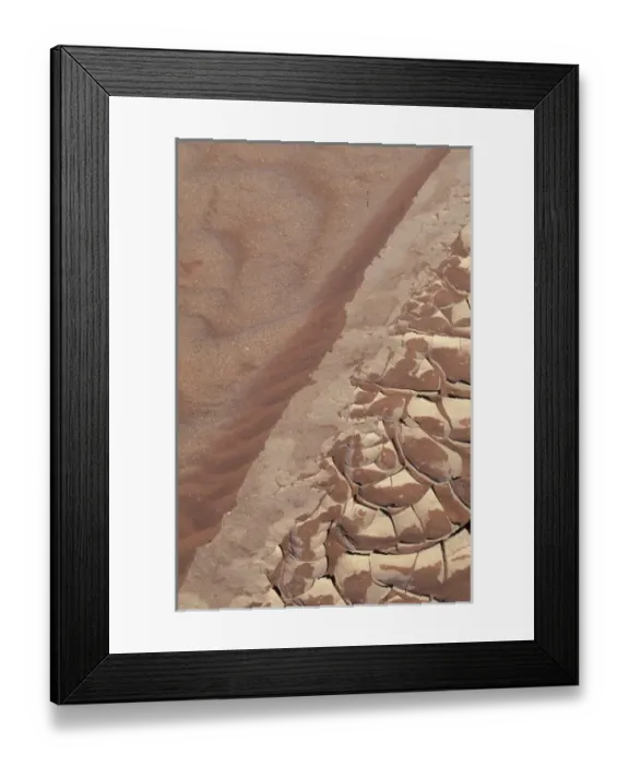 Framed Print : Africa, Namibia, Sossusvlei Region. Sand dunes