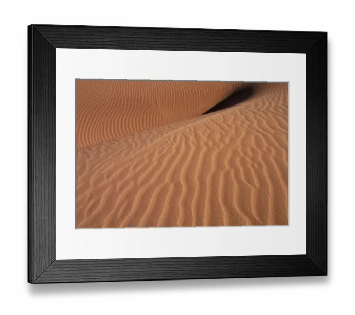 Framed Print : Africa, Namibia, Sossusvlei Region. Sand dunes