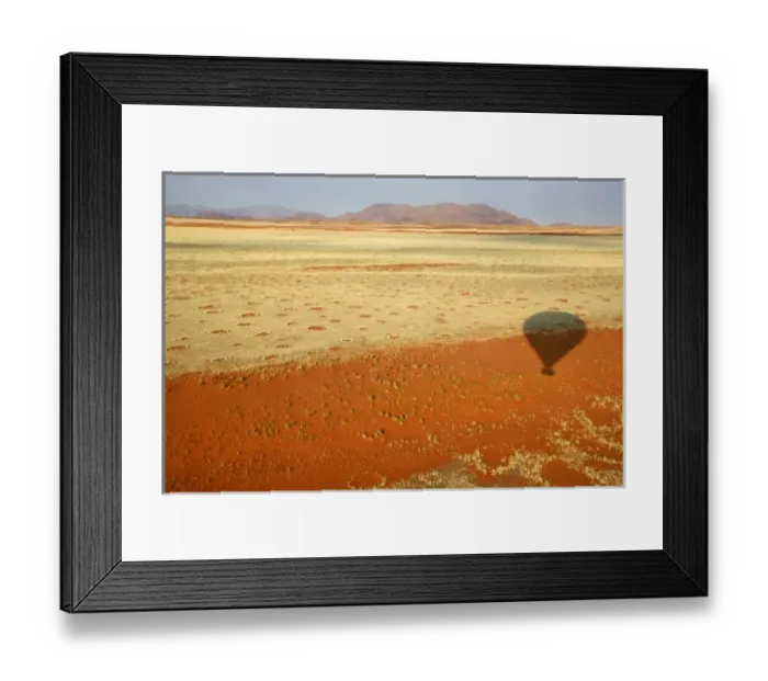 Framed Print : Africa, Namibia, Sossusvlei. Hot air ballooning over the red dunes, grasses Framed Print : Africa, Namibia, Sossusvlei. Hot air ballooning over the red dunes, grasses