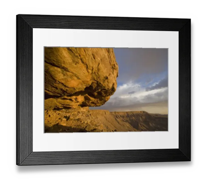 Framed Print : Namibia, Fish River Canyon National Park, Setting sun lights deep and winding canyon Framed Print : Namibia, Fish River Canyon National Park, Setting sun lights deep and winding canyon