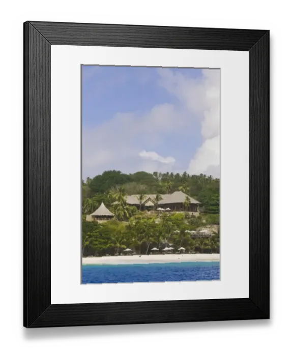 Framed Print : Fregate Island resort (PR) Framed Print : Fregate Island resort (PR)