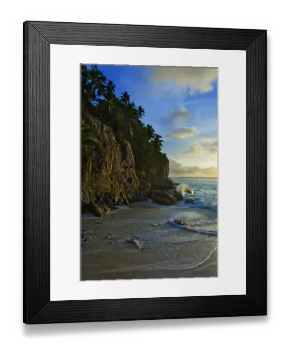 Framed Print : Ansi Victorin Beach