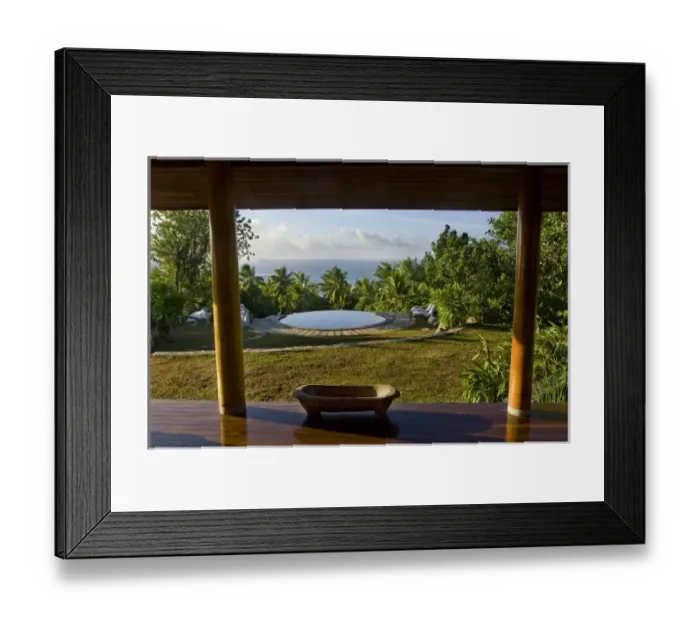 Framed Print : Fregate Island Framed Print : Fregate Island