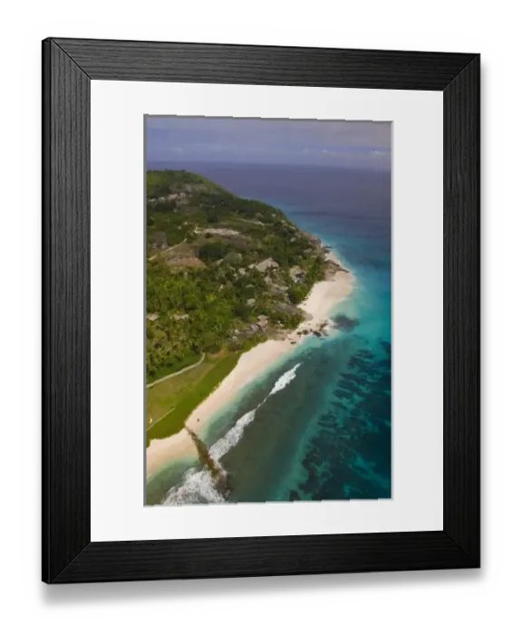 Framed Print : Fregate island Framed Print : Fregate island