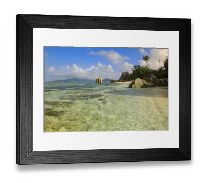 Framed Print : Africa, Seychelles