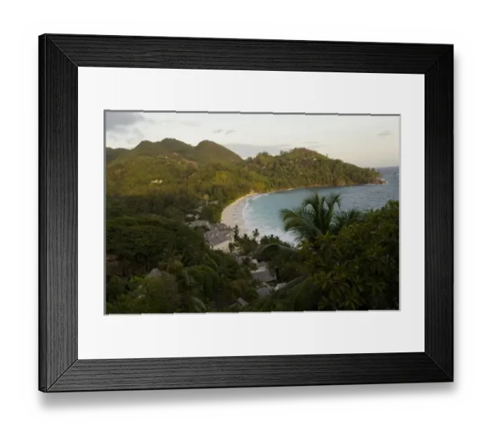 Framed Print : Banyan Tree Resort from the Presedential villa Framed Print : Banyan Tree Resort from the Presedential villa