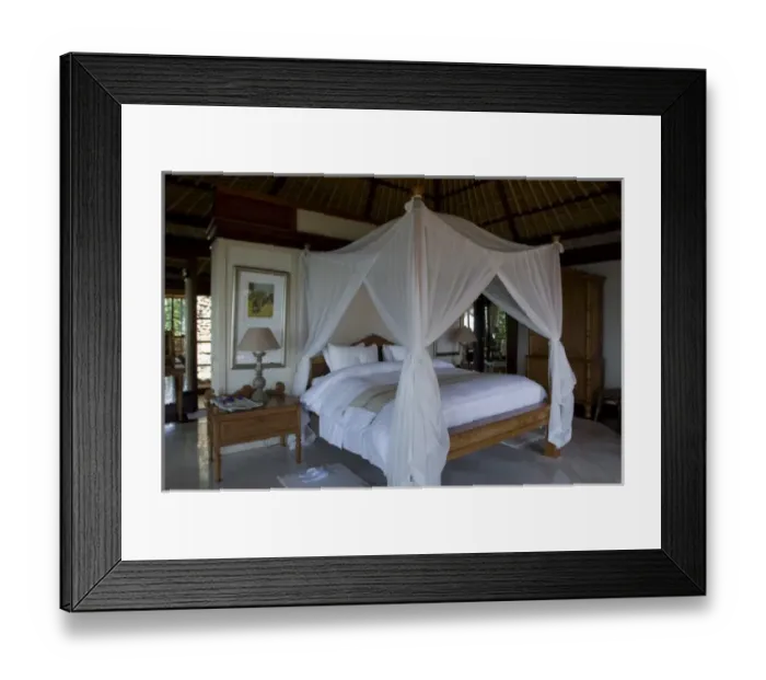 Framed Print : Villa on Fregate Island Framed Print : Villa on Fregate Island