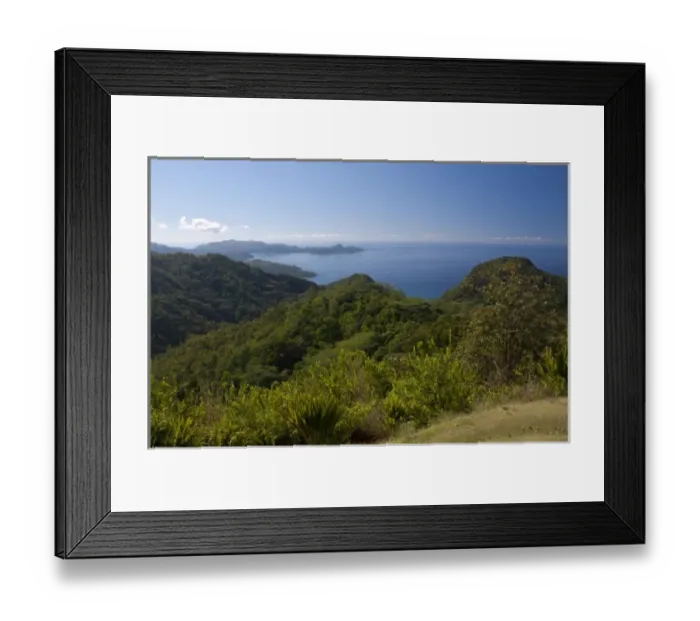 Framed Print : Seychelles, Island of Mahe. Morne National Park (AKA Morne Seychellois National Park)