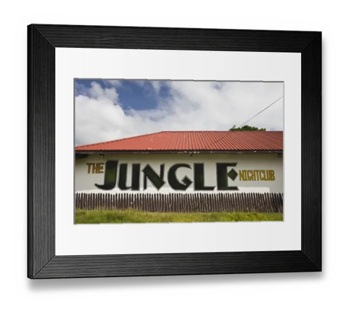 Framed Print : Seychelles, Praslin Island, Grand Anse, The Jungle Nightclub Framed Print : Seychelles, Praslin Island, Grand Anse, The Jungle Nightclub
