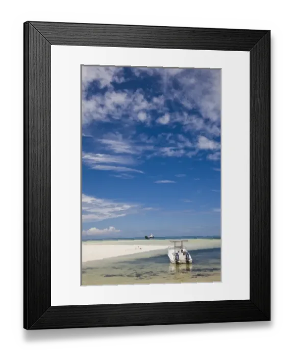 Framed Print : Seychelles, Praslin Island, Grande Anse, Grand Anse Beach