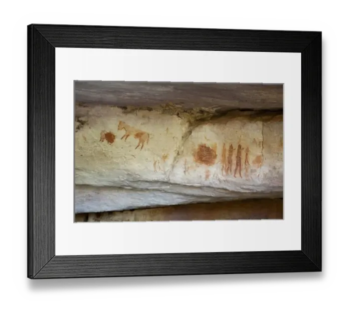 Framed Print : Africa, South Africa, Northern Cederberg Pakhuis Conservancy, Sevilla Rock Art Trail