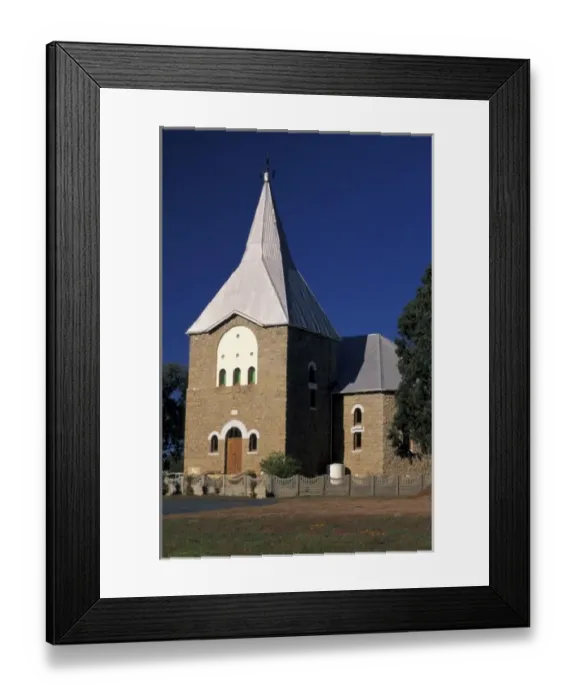 Framed Print : Africa, South Africa, Namaqualand. Methodist Church in the town of Kamieskroon Framed Print : Africa, South Africa, Namaqualand. Methodist Church in the town of Kamieskroon