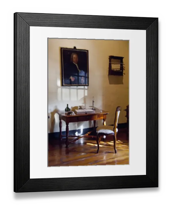 Framed Print : South Africa. Stellenbosch, Dorp Street, Village Museum (aka Dorpmuseum). Historic Framed Print : South Africa. Stellenbosch, Dorp Street, Village Museum (aka Dorpmuseum). Historic