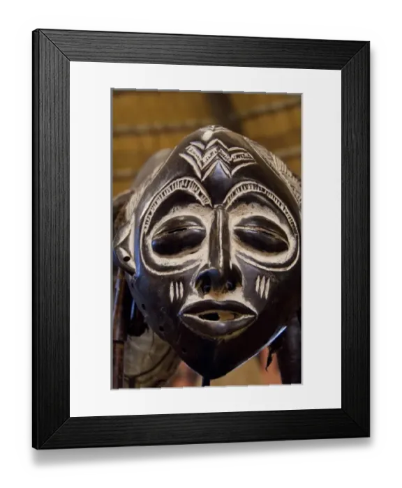 Framed Print : South Africa, Durban, Valley of the Thousand Hills, Phezulu Park. Traditional Zulu cultural park