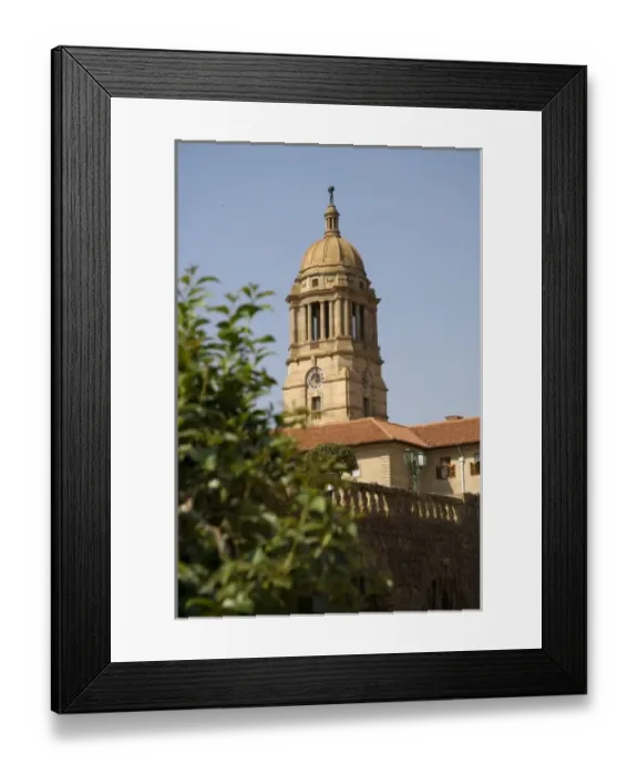 Framed Print : Africa, South Africa, Gauteng, Pretoria, detail of Union Buildings Framed Print : Africa, South Africa, Gauteng, Pretoria, detail of Union Buildings