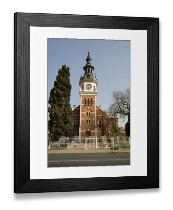 Framed Print : Africa, South Africa, Gauteng, Pretoria, Gereformeerde Church