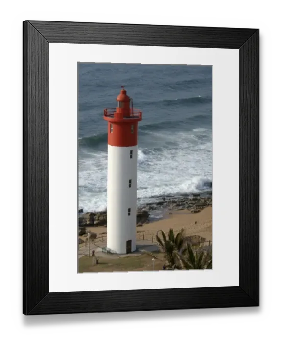 Framed Print : Africa, South Africa, KwaZulu Natal, Durban, Umhlanga Rocks, beach and lighthouse Framed Print : Africa, South Africa, KwaZulu Natal, Durban, Umhlanga Rocks, beach and lighthouse