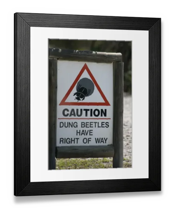 Framed Print : Africa, South Africa, KwaZulu Natal, Westville, sign in Tembe Elephant Park Framed Print : Africa, South Africa, KwaZulu Natal, Westville, sign in Tembe Elephant Park