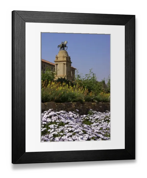 Framed Print : Africa, South Africa, Gauteng, Pretoria, Union Buildings and landscaped gardens