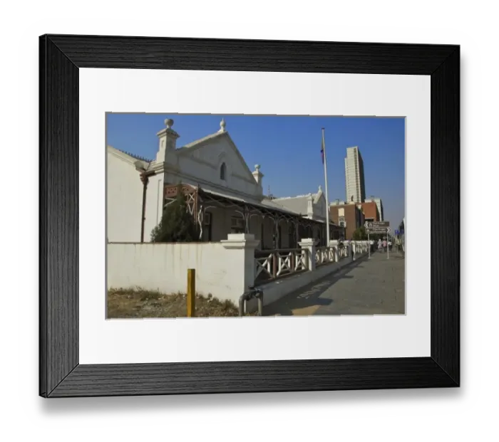 Framed Print : Africa, South Africa, Gauteng, Pretoria, Paul Krugers house