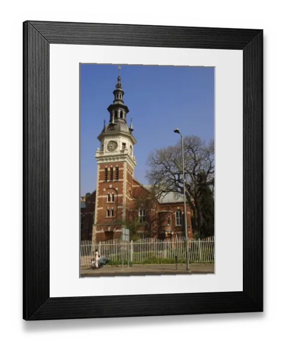 Framed Print : Africa, South Africa, Gauteng, Pretoria, Gereformeerde Church