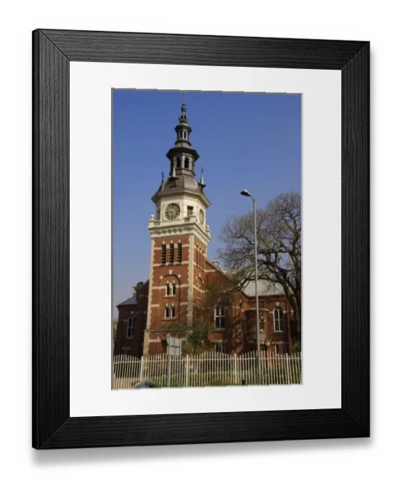 Framed Print : Africa, South Africa, Gauteng, Pretoria, Gereformeerde Church