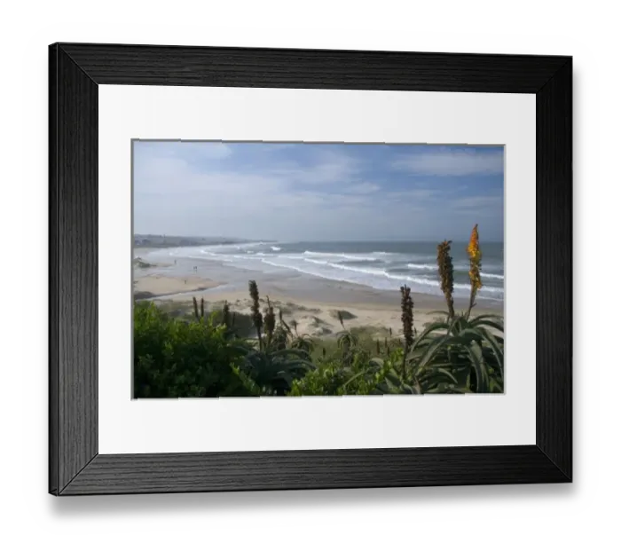 Framed Print : Jeffreys Bay, South Africa. Stunning stretches of beach at Jeffreys Bay Framed Print : Jeffreys Bay, South Africa. Stunning stretches of beach at Jeffreys Bay