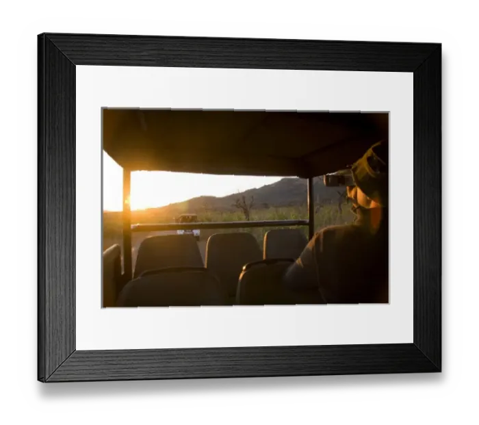 Framed Print : hluhluwe, kwazulu-natal, durban, south africa. The opening sunrise upon entry to the wild game park Framed Print : hluhluwe, kwazulu-natal, durban, south africa. The opening sunrise upon entry to the wild game park