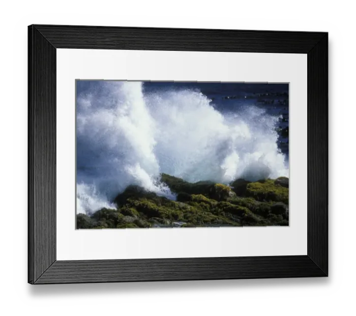 Framed Print : South Africa, Table Mountain National Park, Atlantic Ocean waves crashing into rocks Framed Print : South Africa, Table Mountain National Park, Atlantic Ocean waves crashing into rocks