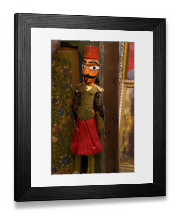 Framed Print : Colorful puppets for sale in Medina area of Tunis in Tunisia of Northern Africa Framed Print : Colorful puppets for sale in Medina area of Tunis in Tunisia of Northern Africa