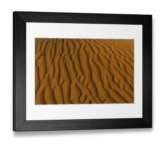 Framed Print : Ripples in sand in the Sahara desert in Douz in Tunisia Africa Framed Print : Ripples in sand in the Sahara desert in Douz in Tunisia Africa