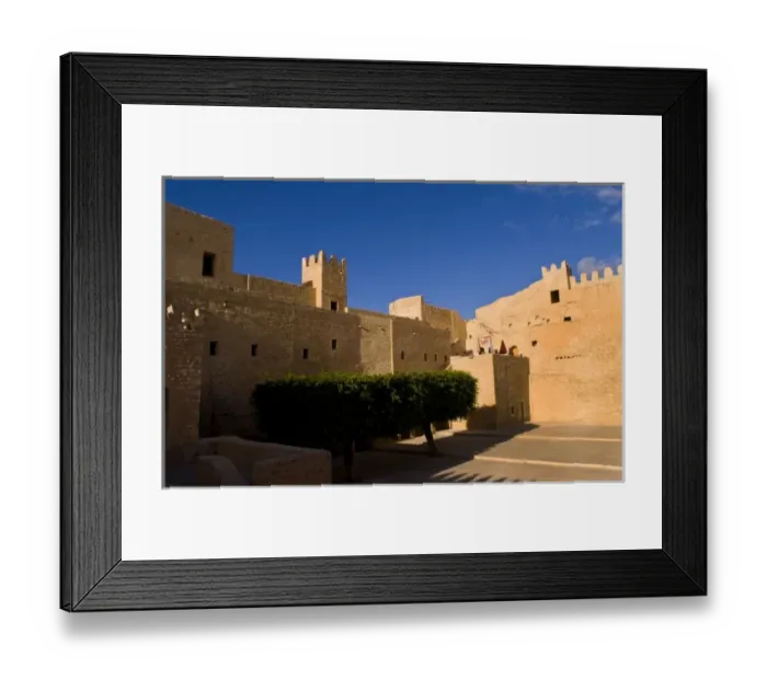 Framed Print : Famous Ribat fort in the 700 AD monastery in Sousse area Monastir Tunisia Africa Framed Print : Famous Ribat fort in the 700 AD monastery in Sousse area Monastir Tunisia Africa