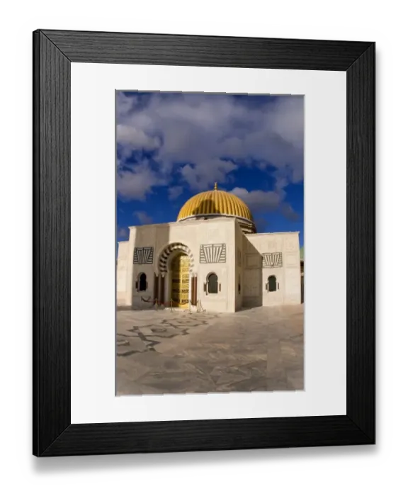 Framed Print : Beautiful famous Bourguiba Mausoleum grounds in Sousse area Monastir, Tunisia Framed Print : Beautiful famous Bourguiba Mausoleum grounds in Sousse area Monastir, Tunisia