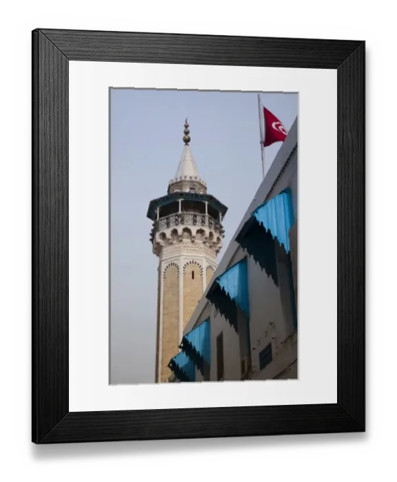 Framed Print : Tunisia, Tunis, Medina, Hamuda Pasha Mosque Framed Print : Tunisia, Tunis, Medina, Hamuda Pasha Mosque